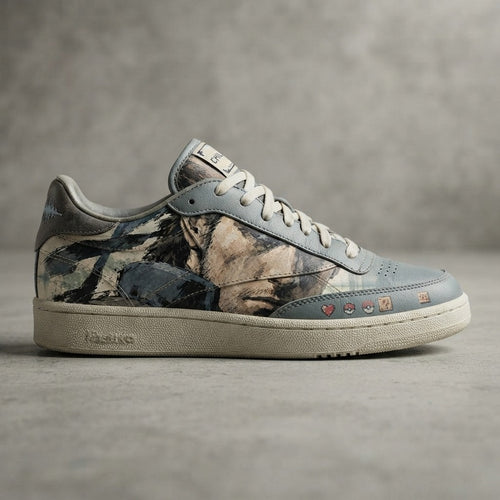 Chilltendo — Shadow Frequency: Codec 140.85 Women's Low-Top Leather Sneakers