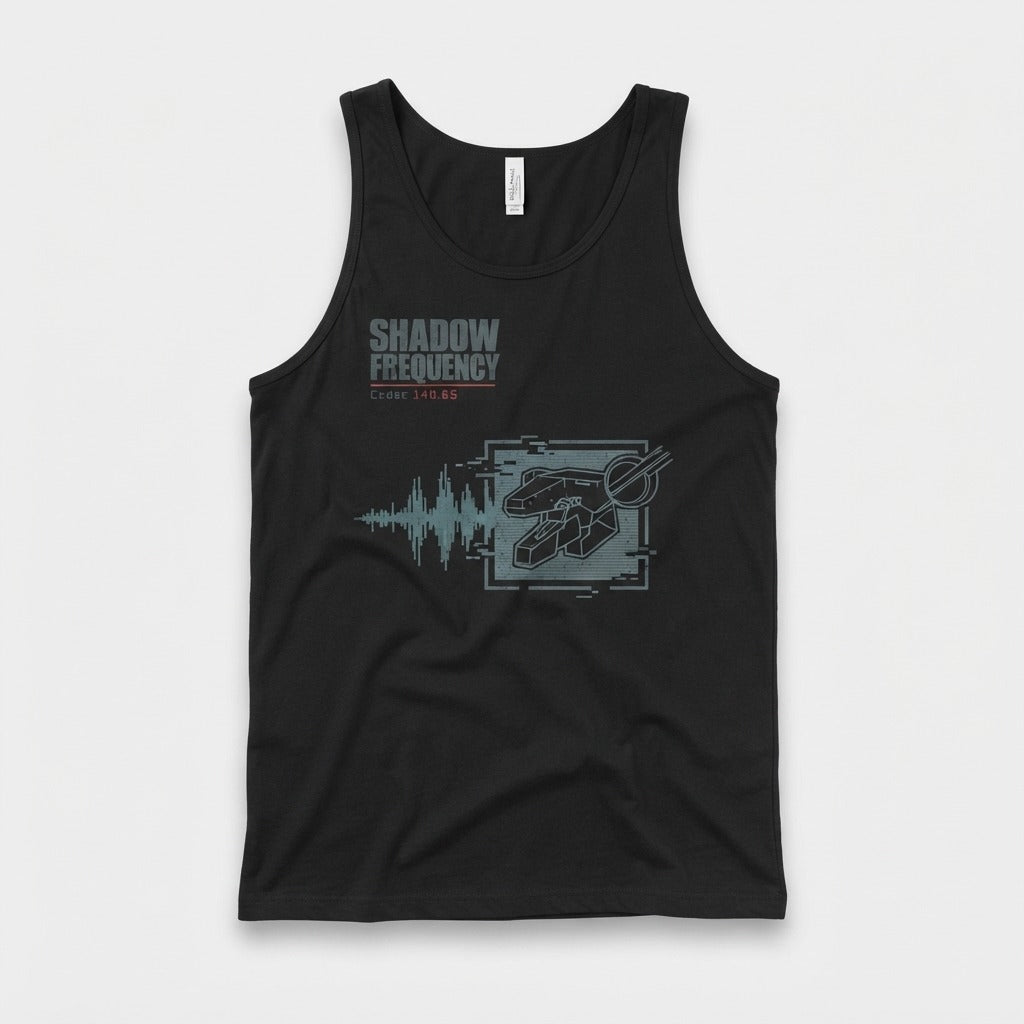 Chilltendo — Shadow Frequency: Codec 140.85 Tank — product mockup