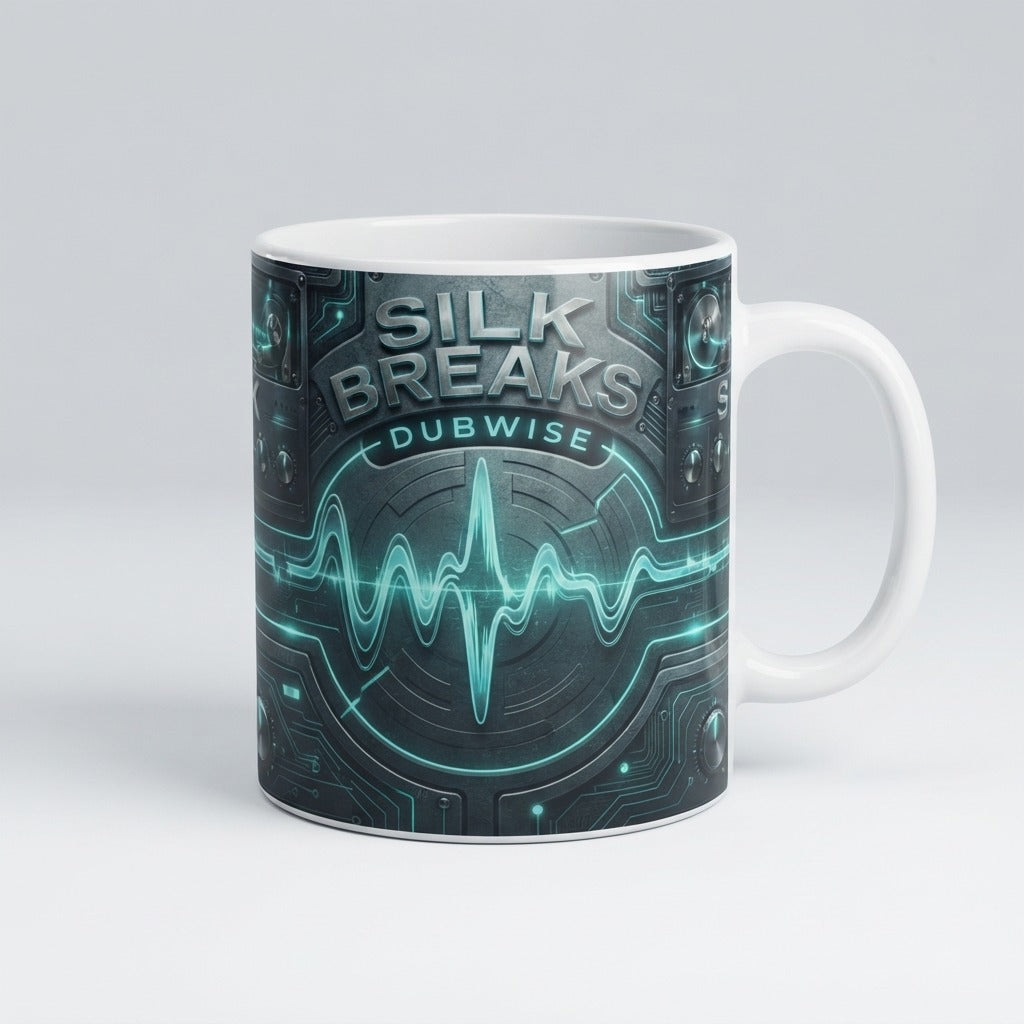 SILK BREAKS — Dubwise Mug — product mockup