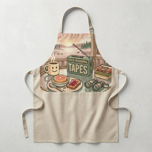 GOOD MORNING TAPES — Good Morning Playlist-Vol 22 Linen Apron