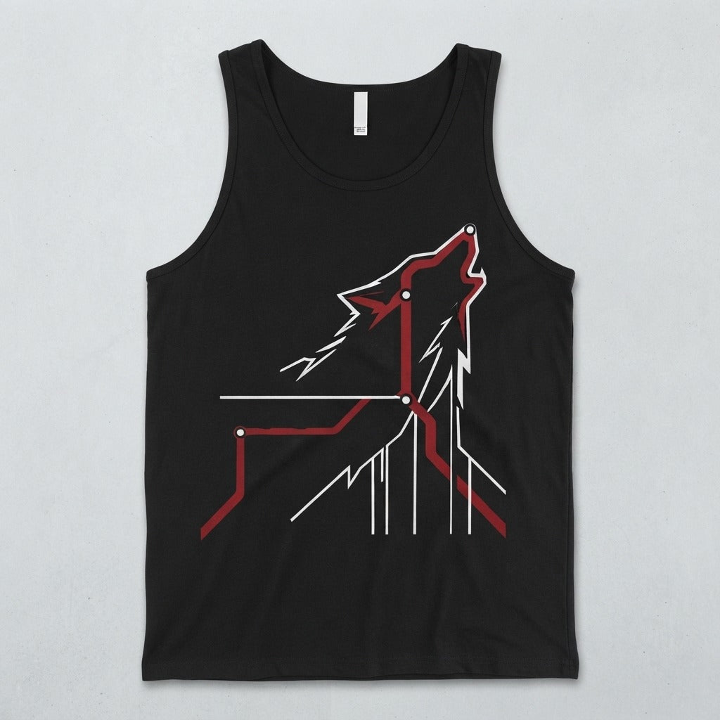 Nobody Answers — If I Was A Wolf Tank — product mockup