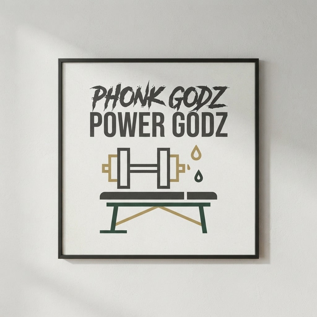 Phonk Godz — Power Godz Poster