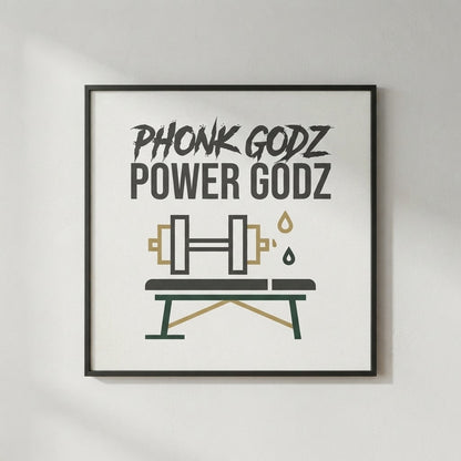 Phonk Godz — Power Godz Poster