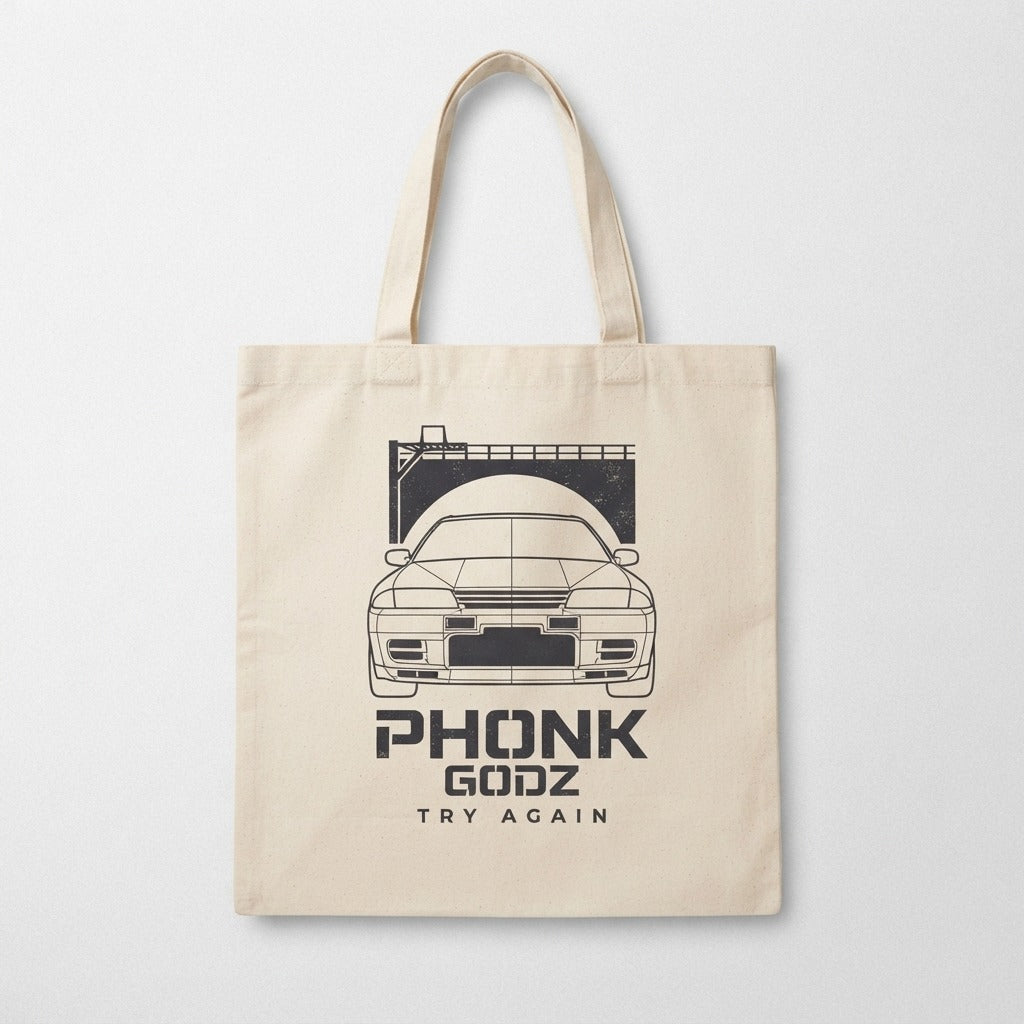 Phonk Godz — T R Y A G A I N Tote