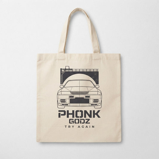 Phonk Godz — T R Y A G A I N Tote