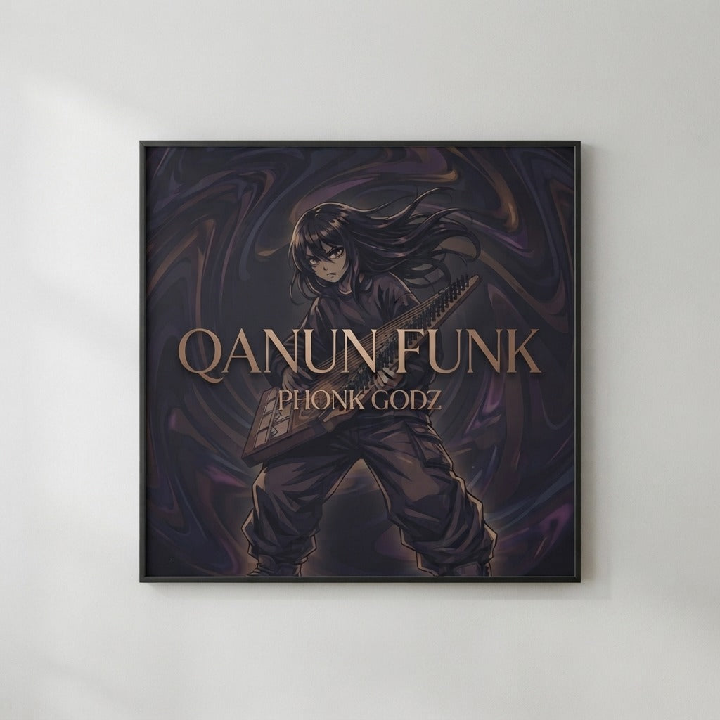 Phonk Godz — Qanun Funk Poster