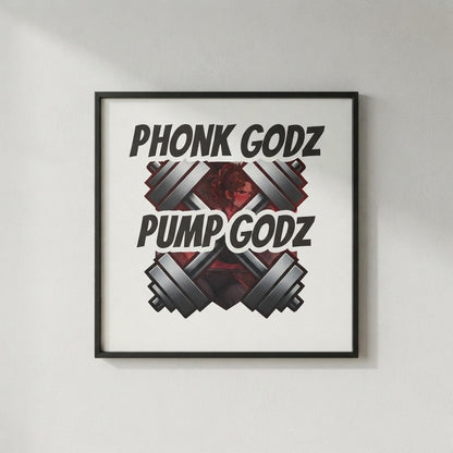 Phonk Godz — Pump Godz Poster