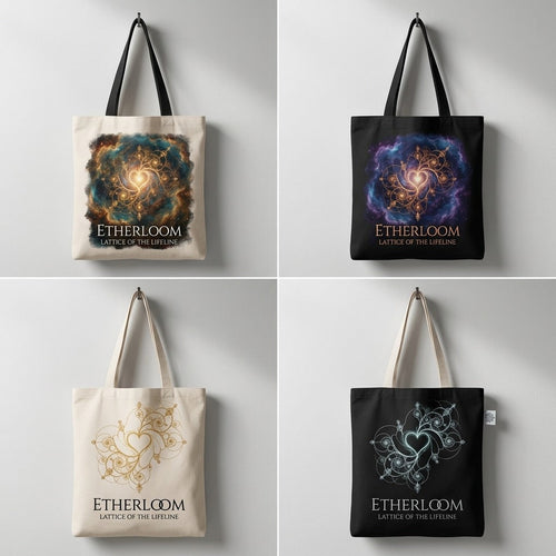 Etherloom — Lattice of the Lifeline Tote Bag