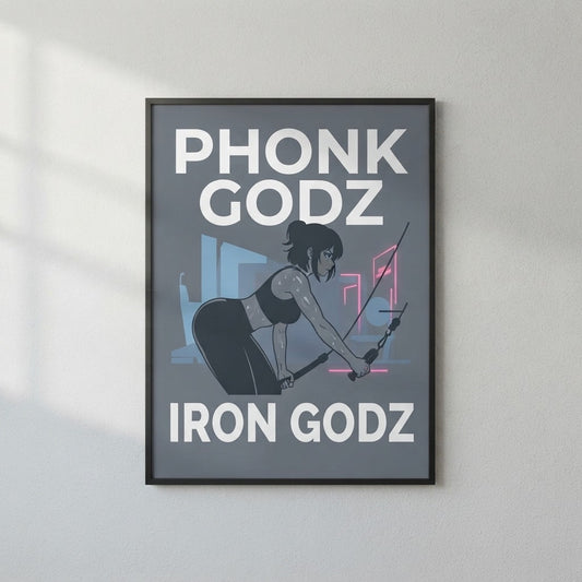 Phonk Godz — Iron Godz Poster