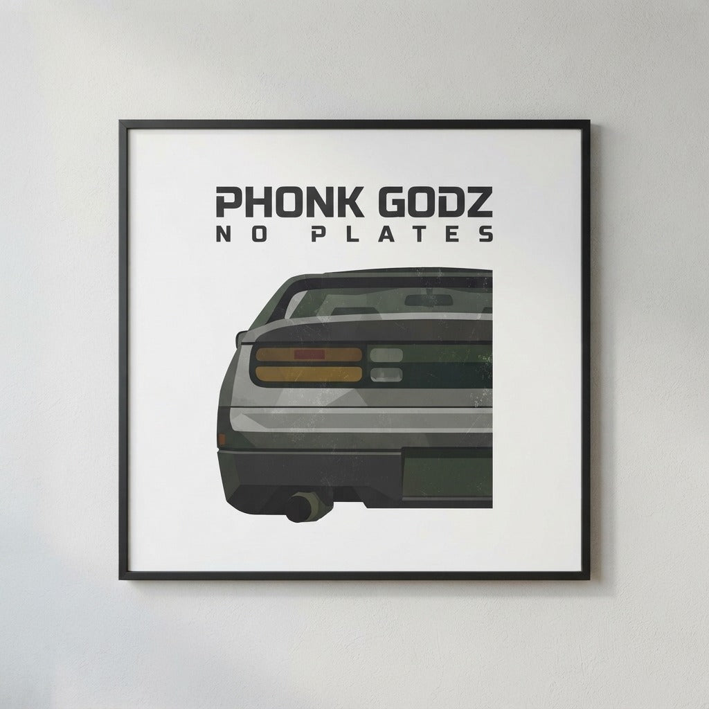 Phonk Godz — N O P L A T E S Poster