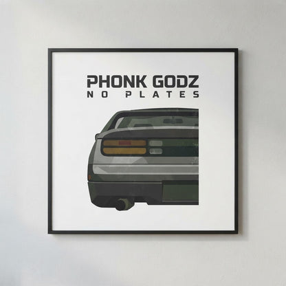 Phonk Godz — N O P L A T E S Poster