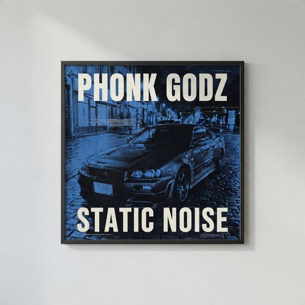 Phonk Godz — S T A T I C N O I S E Poster