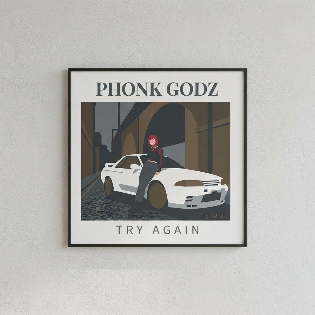 Phonk Godz — T R Y A G A I N Poster