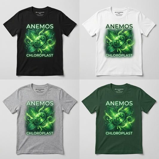 Anemos — Chloroplast Tee — design 1