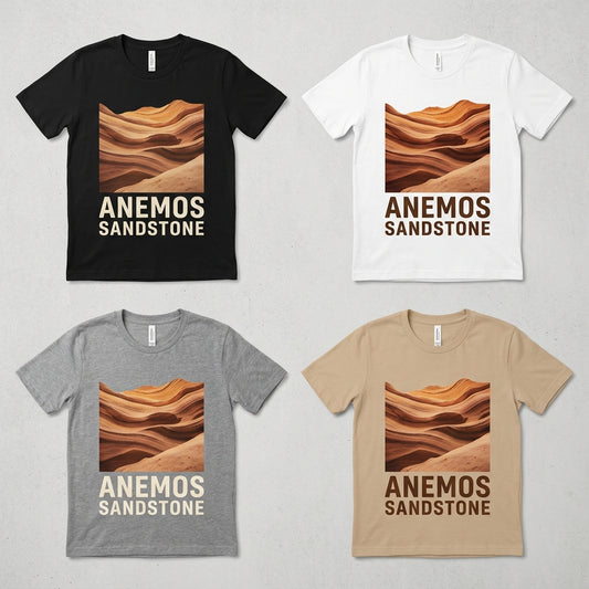 Anemos — Sandstone Tee — design 1