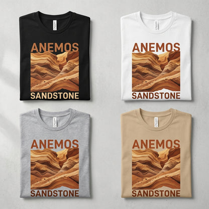 Anemos — Sandstone Tee — design 2