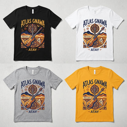 Atay — Atlas Gnawa Tee — design 3