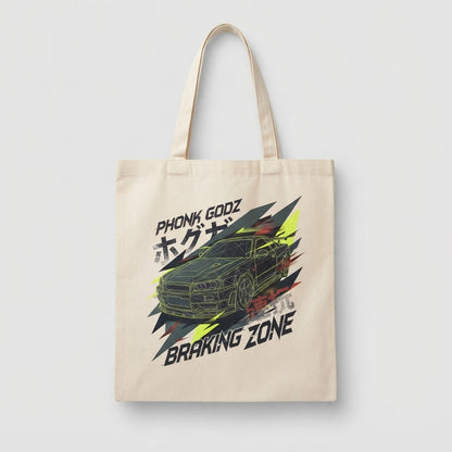 Phonk Godz — B R A K I N G Z O N E Tote