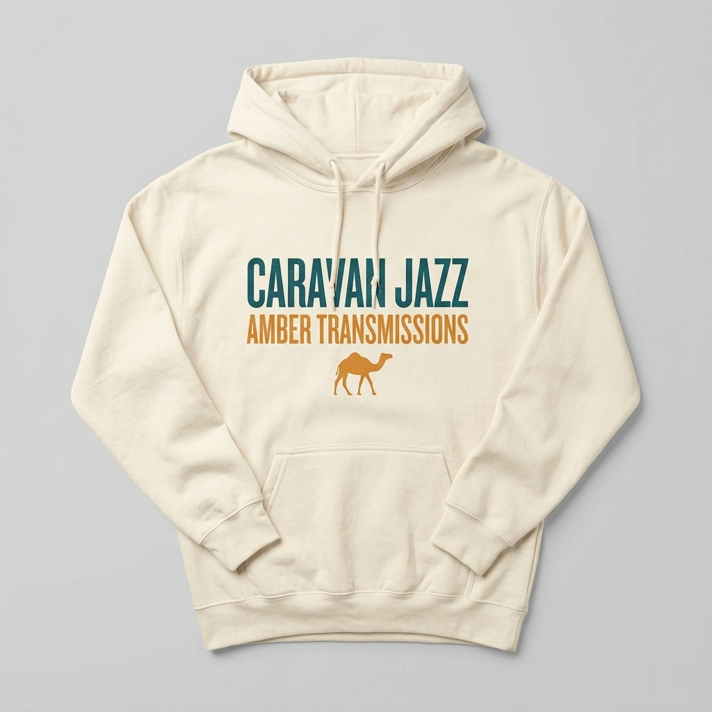Caravan Jazz — Amber Transmissions Hoodie — design 2