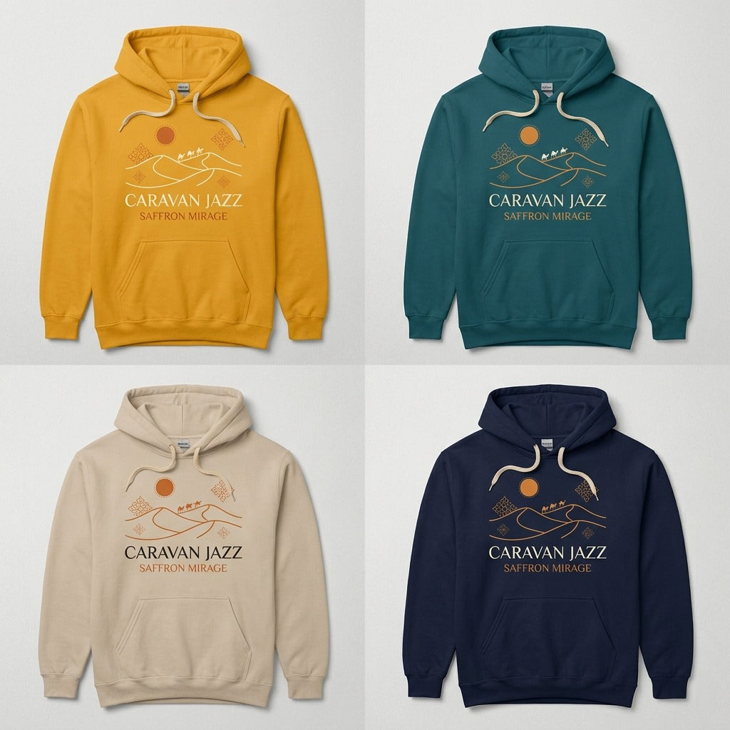 Caravan Jazz — Saffron Mirage Mug — design 2