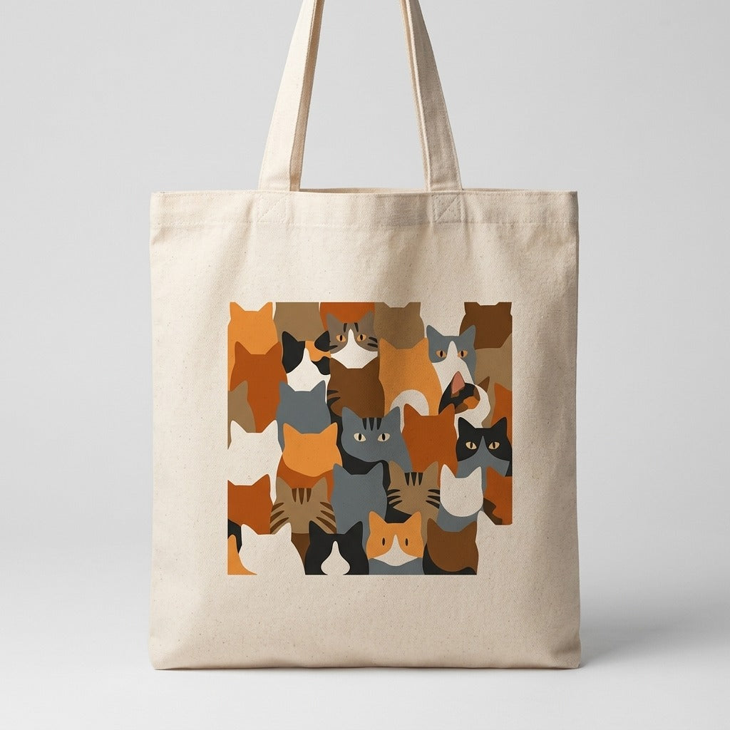 Cheap Flights to Nowhere — Cat Life Tote mockup
