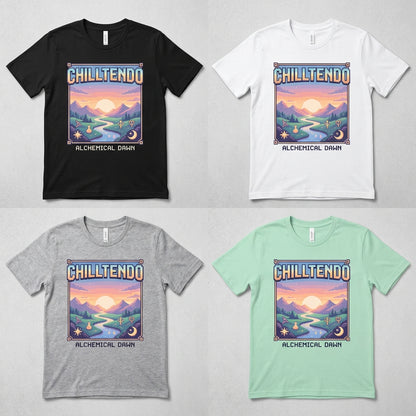 Chilltendo — Alchemical Dawn Tee — design 3