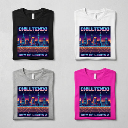 Chilltendo — City of Lights : Z Tee — design 2