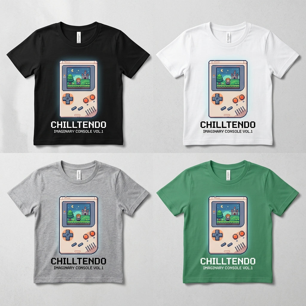 Chilltendo — Imaginary Console : Vol. 1 Tee — design 1