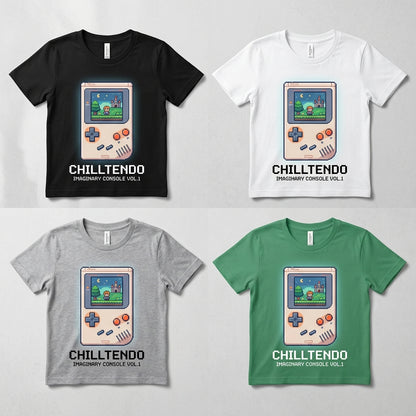 Chilltendo — Imaginary Console : Vol. 1 Tee — design 1