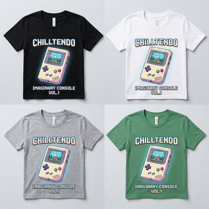 Chilltendo — Imaginary Console : Vol. 1 Tee — design 2