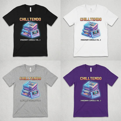 Chilltendo — Imaginary Console : Vol. 2 Tee — design 1