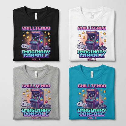 Chilltendo — Imaginary Console : Vol. 3 Tee — design 3