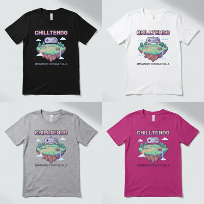 Chilltendo — Imaginary Console : Vol. 4 Tee — design 2