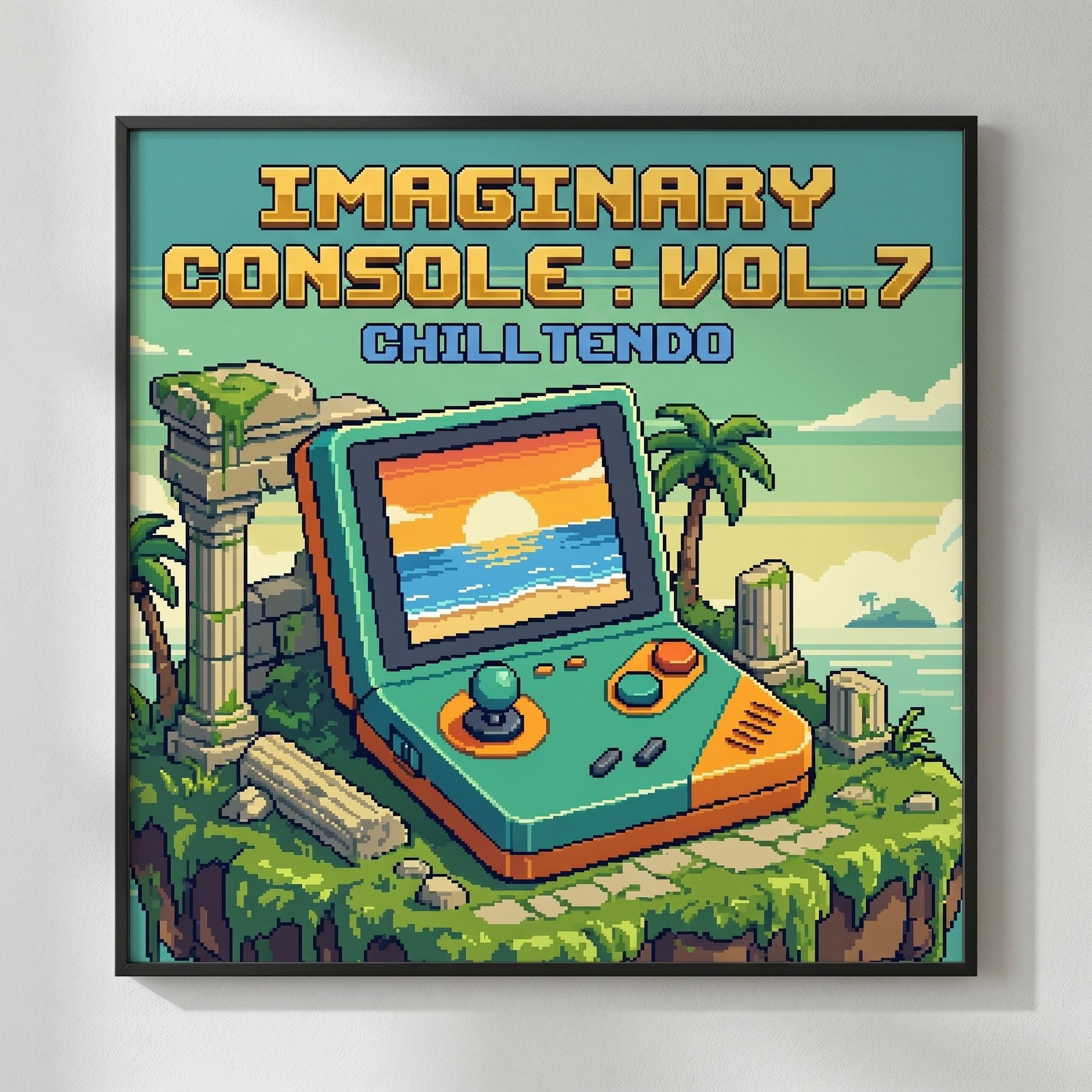 Chilltendo — Imaginary Console : Vol. 7 Poster — design 1