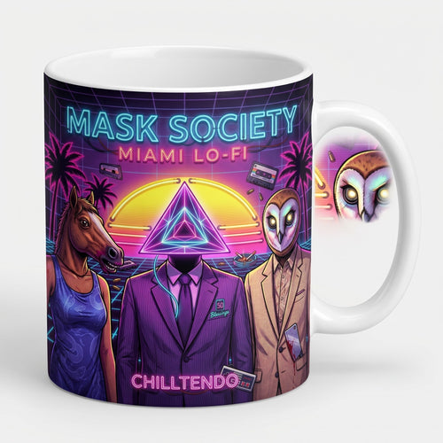 Chilltendo — Mask Society - Miami Lo-fi Mug