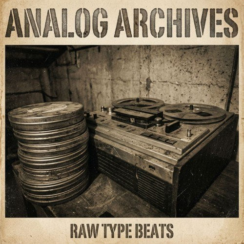 Raw Type Beats — Analog Archives Pillow