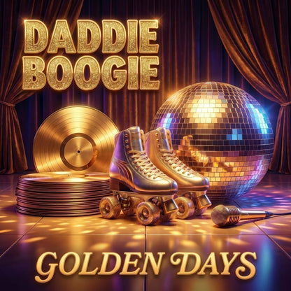 Daddy Boogie — Golden Days Tank mockup