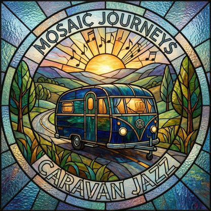 Caravan Jazz — Mosaic Journeys Hoodie mockup