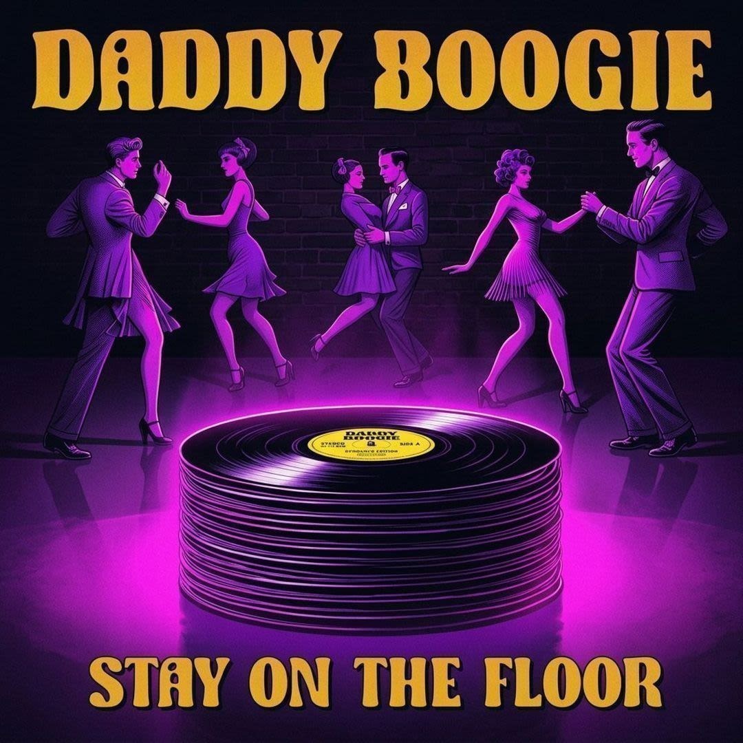 Daddy Boogie — Stay on the Floor Tote mockup
