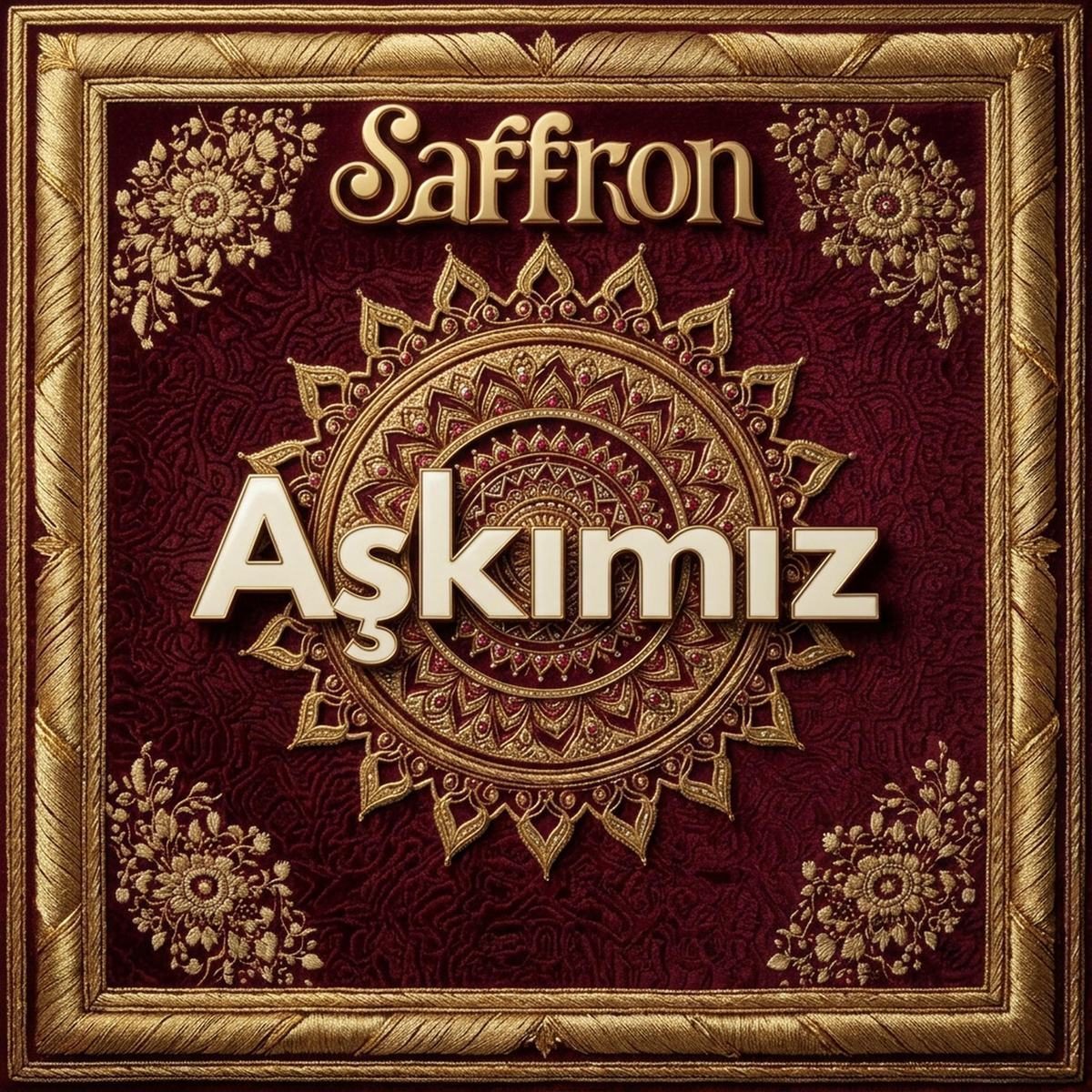 Saffron — Aşkımız Pillow mockup