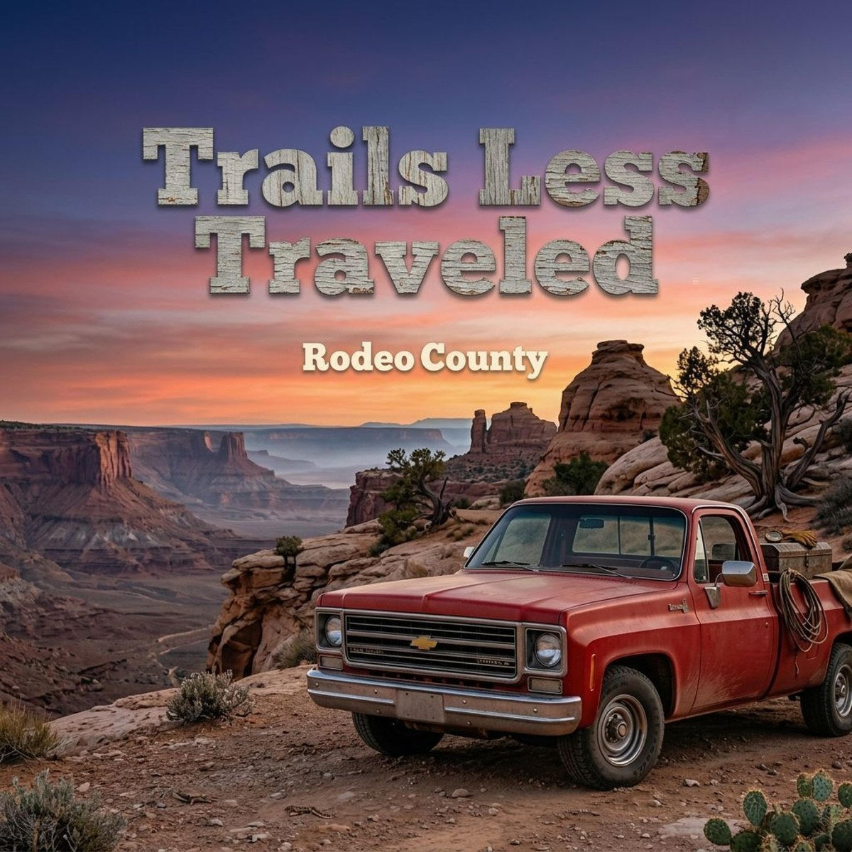 Rodeo County — Trails Less Traveled Tote mockup