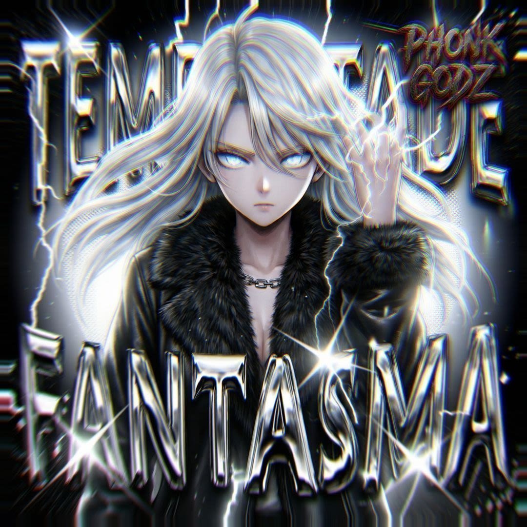 Phonk Godz — Tempestade Fantasma Poster mockup