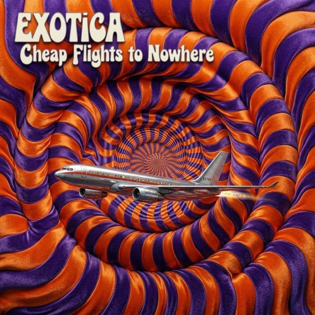 Cheap Flights to Nowhere — Exotica Tote mockup