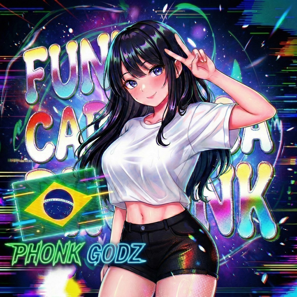Phonk Godz — Funk Carioca Phonk Pillow mockup