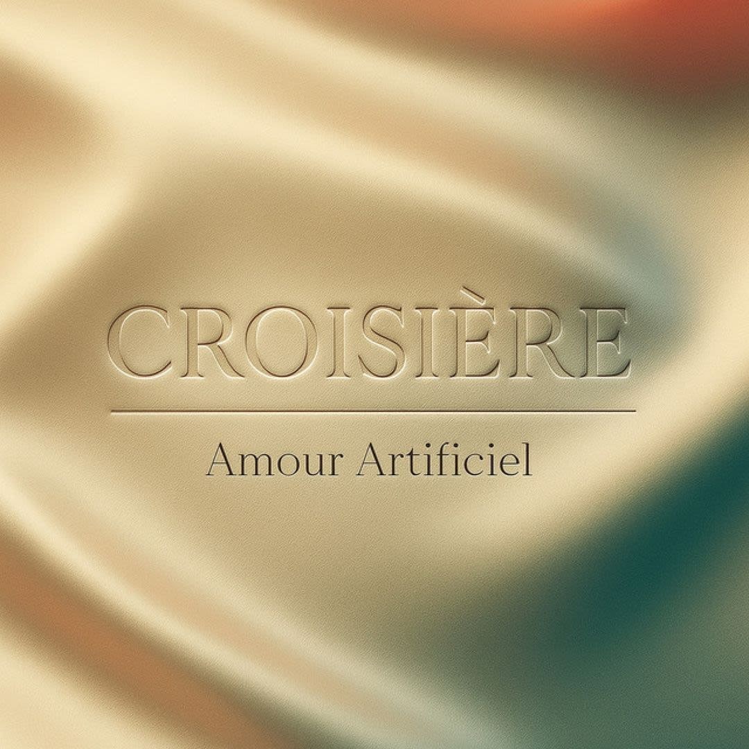 Croisière — Amour artificiel Pillow mockup