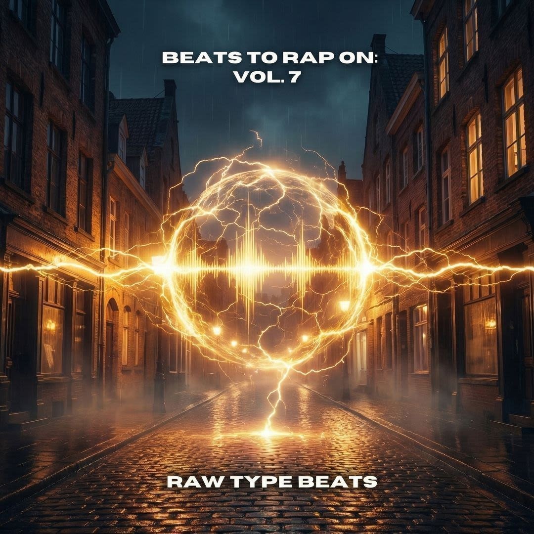 Raw Type Beats — Beats to Rap on : Vol. 7 Tote mockup