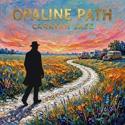 Caravan Jazz — Opaline Path Mug mockup