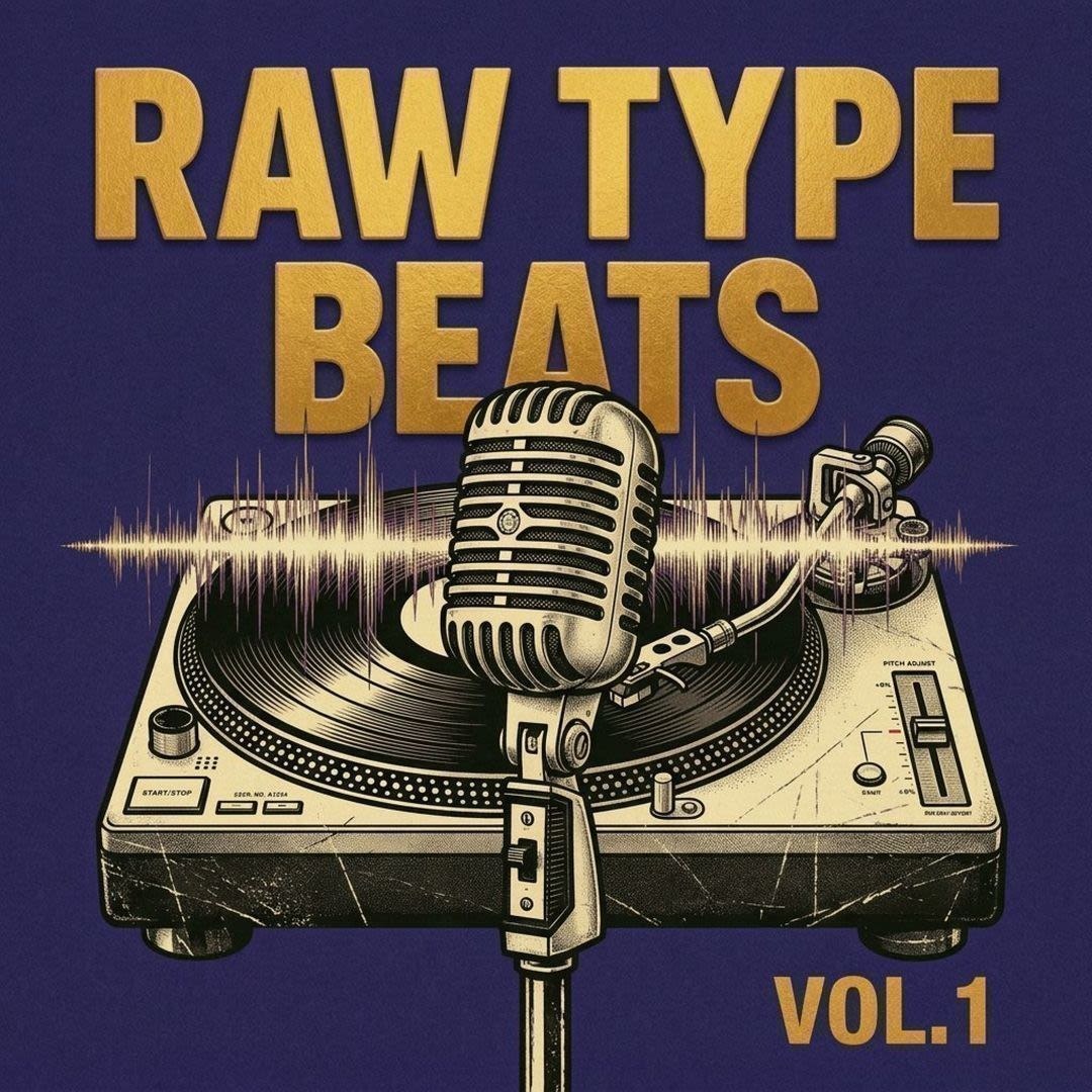 Raw Type Beats — Beats to Rap on : Vol. 1 Tank mockup