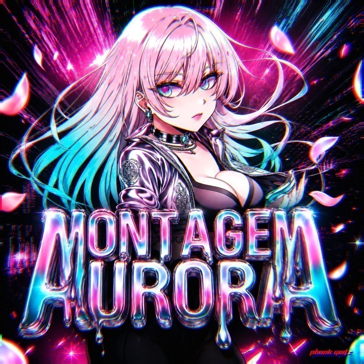 Phonk Godz — Montagem Aurora Tee mockup