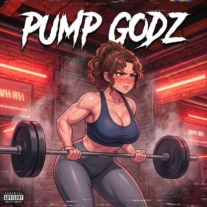 Phonk Godz — Pump Godz Poster mockup